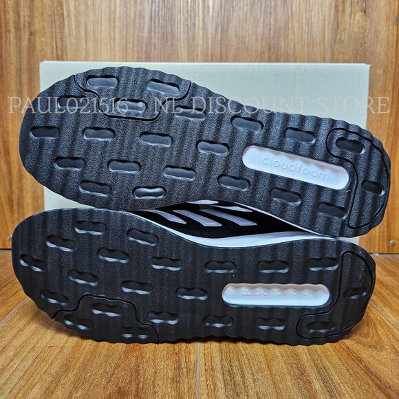 ADIDAS Men's X_PLR Path Cloudfoam Running Sneakers Shoes ~ Black - Picture 4 of 4